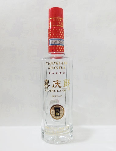 毕节喜庆郎玻璃酒瓶