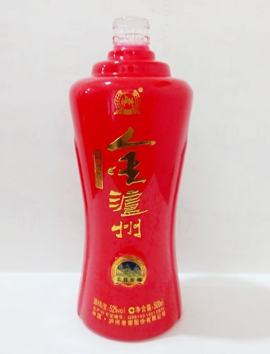 南京金泸州柔和酒瓶