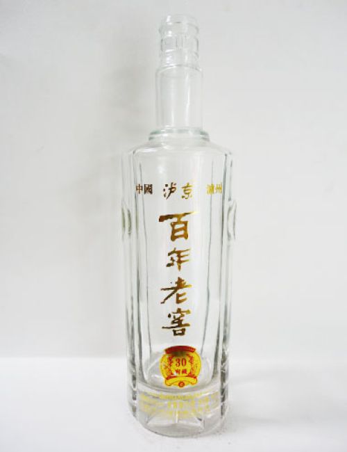 玻璃烤花瓶