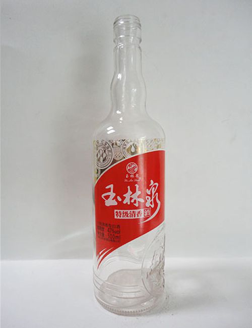 烤花高白料玻璃瓶