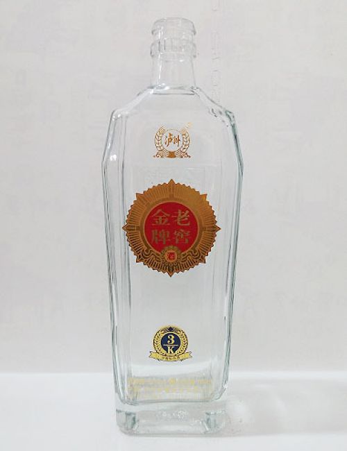 老窖金牌高白玻璃酒瓶