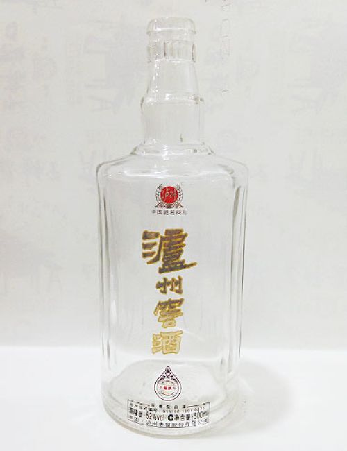 泸州窖酒高白烤花瓶