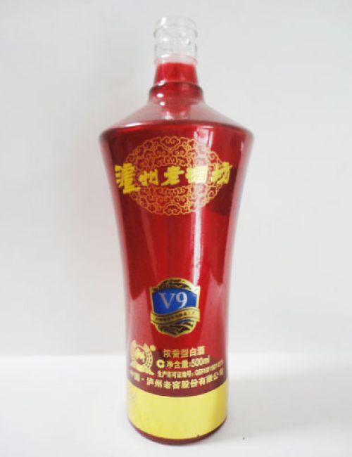 泸州老酒坊喷釉酒瓶
