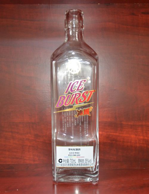 冰爆烤花酒瓶