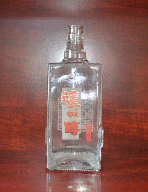 泸州醇烤花酒瓶