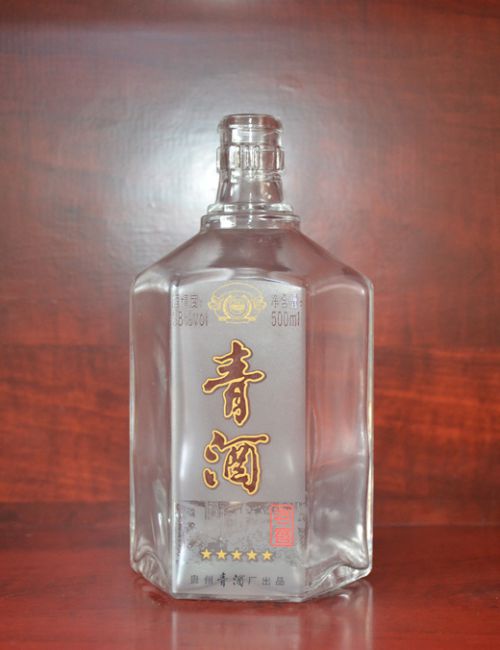 贵州青酒烤花酒瓶