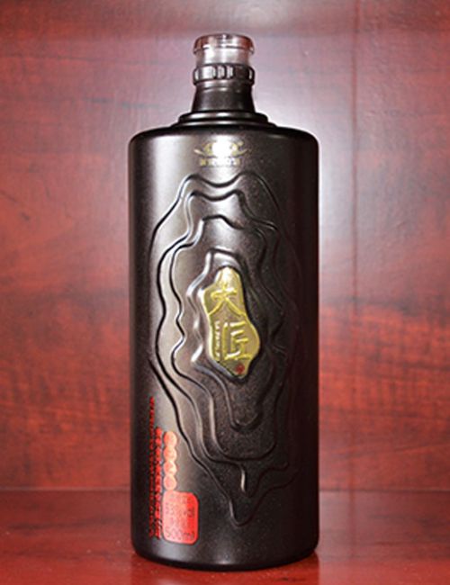 大匠喷釉酒瓶