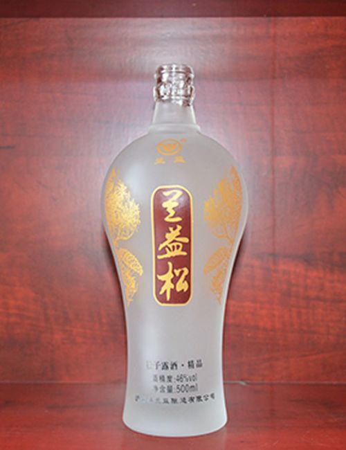 兰益松酒瓶